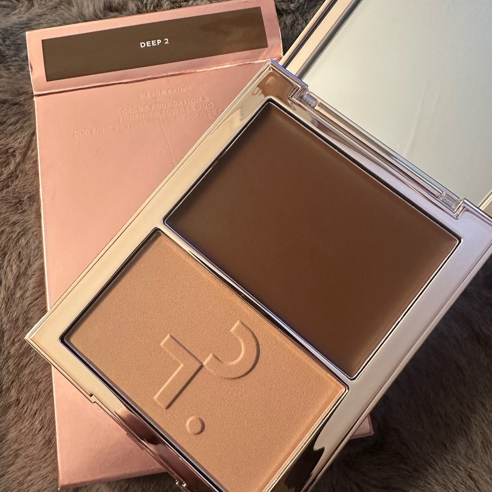 Patrick Ta-Major Skin Crème Foundation and Finishing Powder Duo — Deep 2